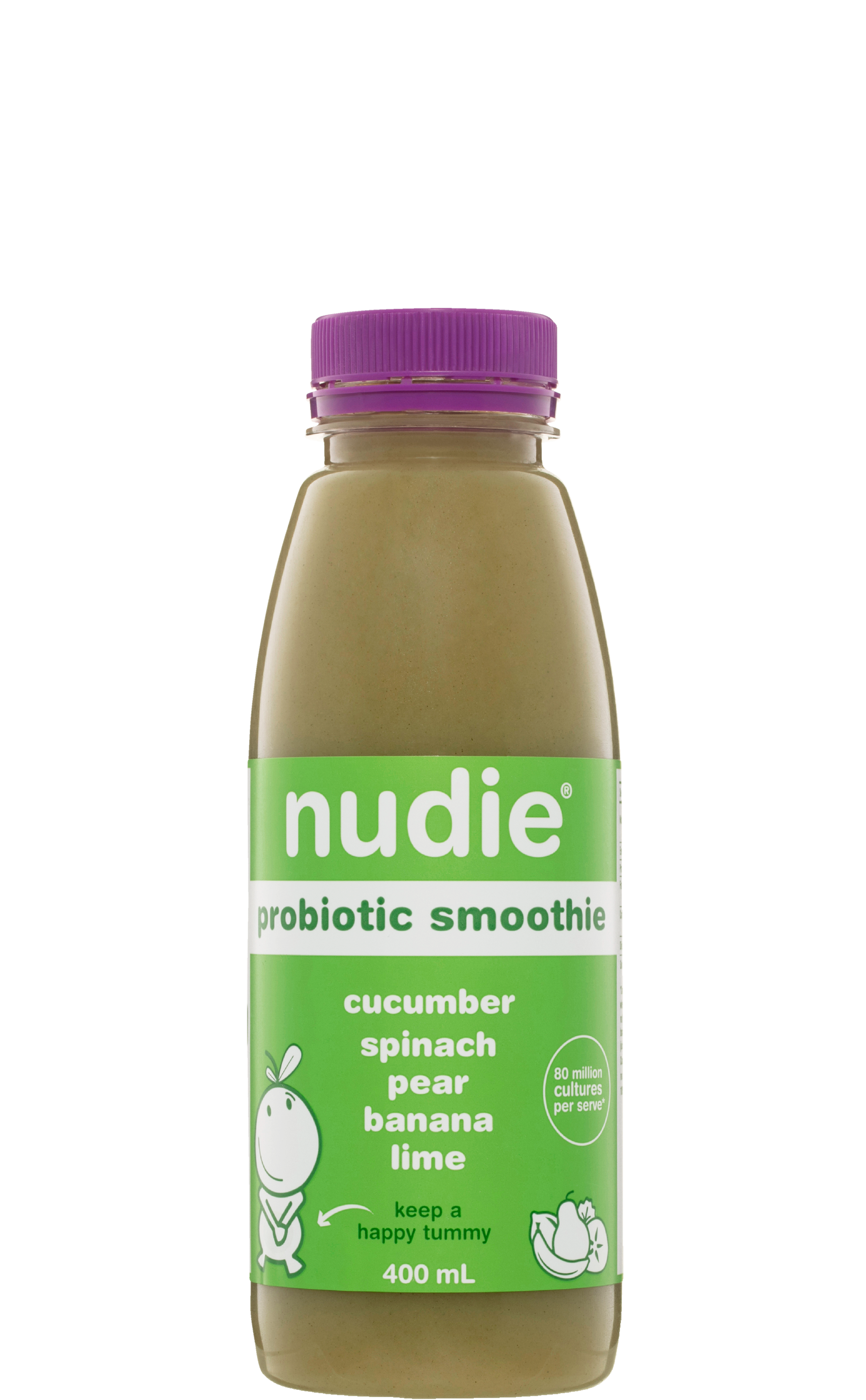 probiotic smoothie cucumber 400mL | nudie, creators of good