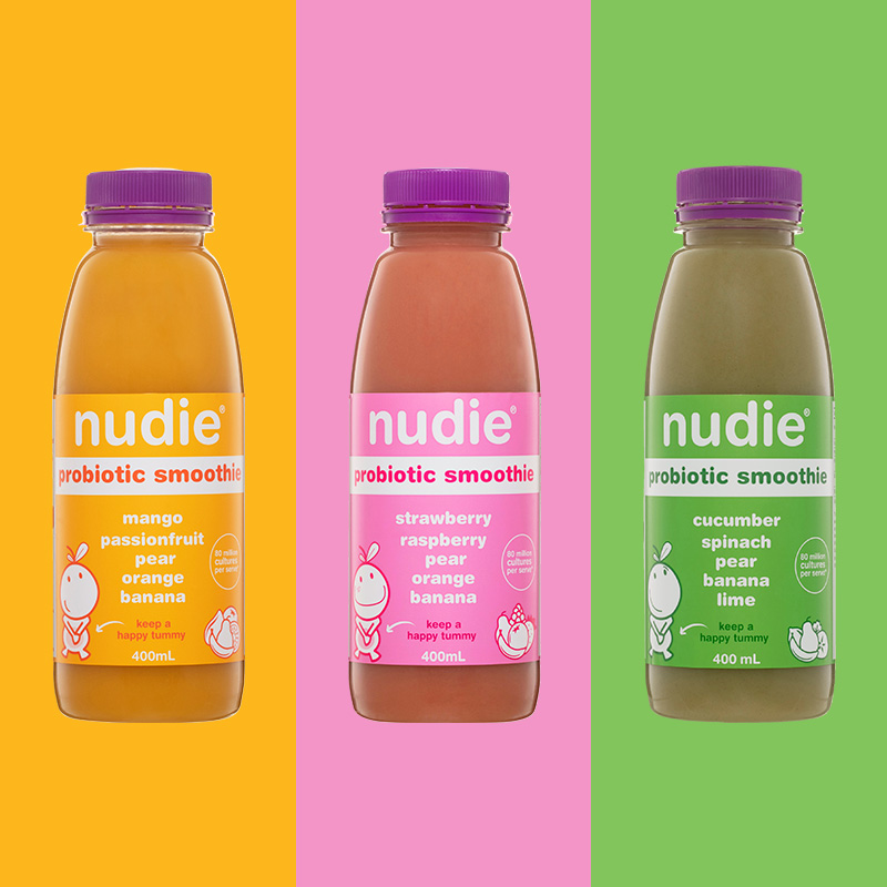 nudie probiotics juice | 100% fruit juice | nudie creators of good